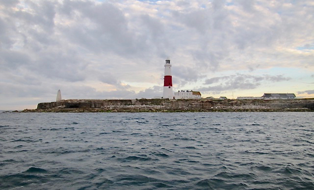 Half a mile off the Bill, the Lighthouses