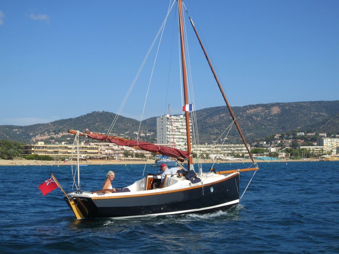 Poole Yacht Clubbased ‘Merriwinds’ a long way from home in the South of France for a holiday 