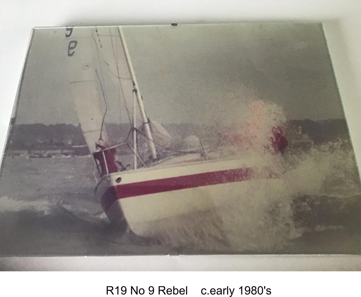R19 Sail number 9 Rebel